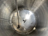Overly Inc. Nat'l BD 667 400L stainless steel jacketed mixing tank 50 psi
