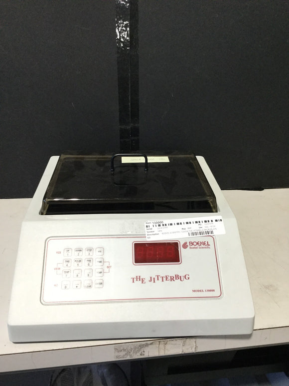 BOEKEL SCIENTIFIC 130000 THE JITTERBUG MICROPLATE INCUBATOR