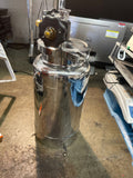 Eagle Stainless 10L 2.6 Gal Sanitary Pressure Vessel 316L Lab Bottle Untested