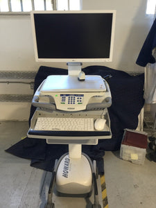 HOWARD HI-CARE E MONITOR AND STAND FOR PARTS