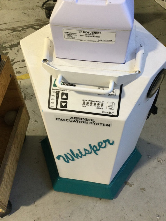 CONMED BUFFALO FILTER AEROSOL EVACUATION SYSTEM