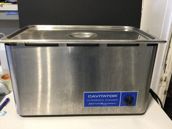 METTLER ELECTRONICS ME 5.5S CAVITATOR ULTRASONIC CLEANER POWER TESTED USED