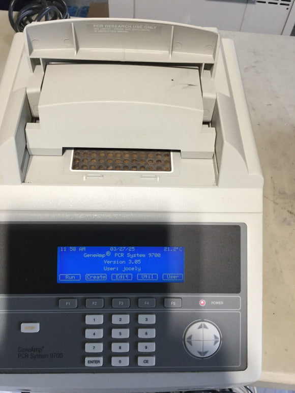 APPLIED BIOSYSTEMS N8050200 GENEAMP PCR SYSTEM 9700