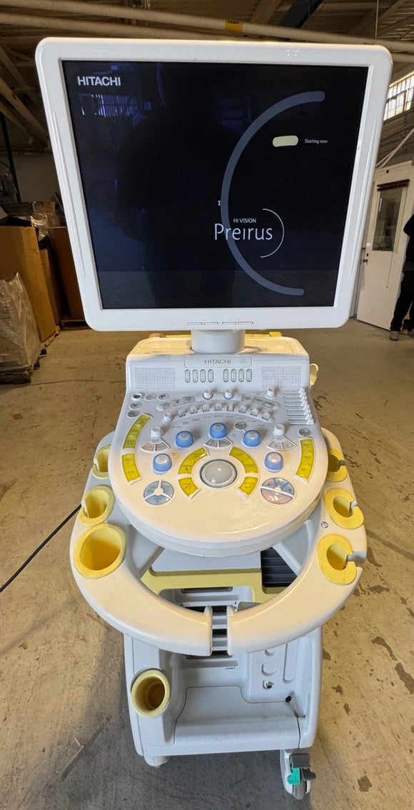 2017 Hitachi Preirus Hi Vision Ultrasound System
