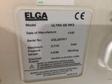 ELGA ULTRA GE MK2 WATER PURIFICATION SYSTEM