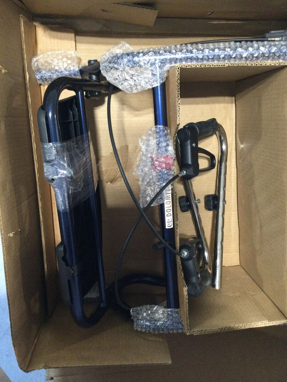 DOLOMITE MAXI PLUS 650 BASKET BARIATRIC ROLLATOR 12122-37-74 NEW OPEN BOX
