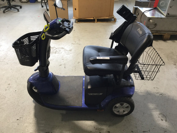 PRIDE VICTORY 10 MOBILITY SCOOTER WITH BATTERIES, POWER CORD, & KEY