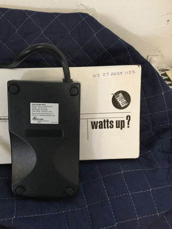 ELECTRONIC EDUCATIONAL WHATS UP? ELECTRICITY WATT METER