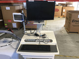 GE MEDICAL T2100 TREADMILL WITH MONITOR CART