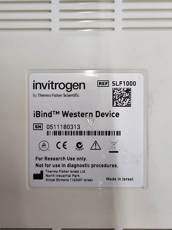 LIFE TECHNOLOGIES SLF1000 IBIND WESTERN DEVICE