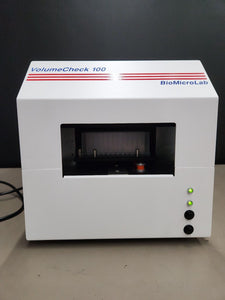 BIO MICRO LAB VOLUME CHECK 100 ULTRASONIC VOLUME DETECTOR SOLD AS IS