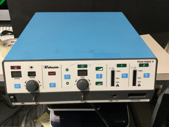 VALLEY LAB FORCE ARGON II-20 SURGICAL UNIT