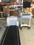 GE MEDICAL T2100 TREADMILL WITH MONITOR CART
