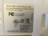 CISCO AIR-CAP2702I-A-K9 AIRONET 802.11acDUAL BAND ACCESS P WIRELESS ACCESS POINT