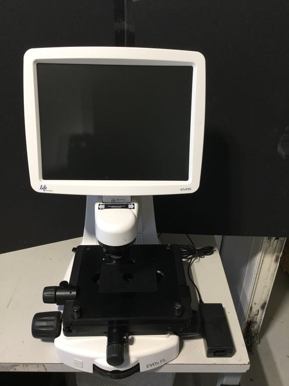 LIFE TECHNOLOGIES EVOS FL MICROSCOPE SYSTEM AMF4300