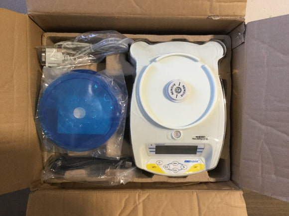 ADAM EQUIPMENT HCB 3001 PORTABLE BALANCE NEW OPEN BOX