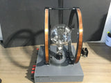 UCHIDA TG-13 e/m EXPERIMENTAL APPARATUS INCLUDES BULB