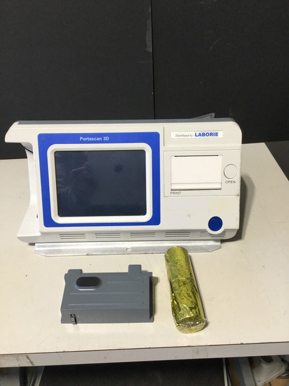 LABORIE PORTASCAN 3D POWER TESTED 1 EXTRA BATTERY INCLUDED 2 ROLLS OF PAPER