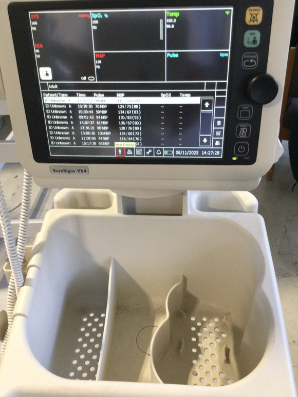 PHILIPS VS4 SURE SIGNS VITAL SIGNS INCLUDES STAND