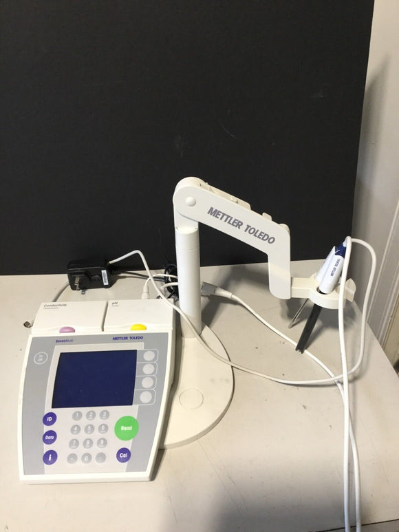 METTLER TOLEDO SEVEN MULTI PH CONDUCTIVITY ANALYZER USED