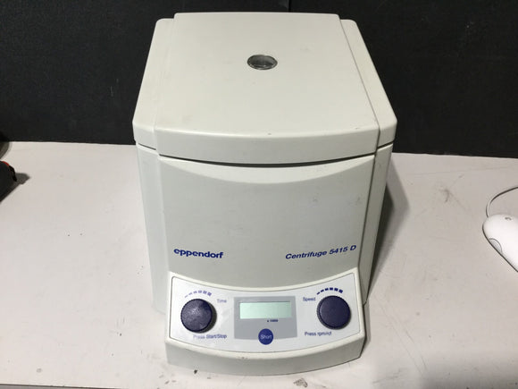 EPPENDORF 5415D CENTRIFUGE NO ROTOR