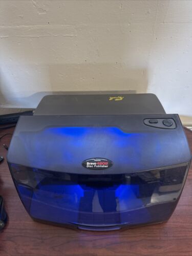 Primera Bravo 4202 DVD CD Disc Printer Publisher Missing Disc Holders
