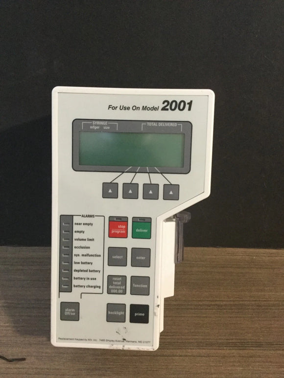 AIV 12704B-1 SYRINGE INFUSION PUMP UNTESTED