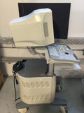 ALOKA SSD-3500SV ULTRASOUND SYSTEM INCLUDES ALOKA MONITOR HP DVD PLAYER PRINTER