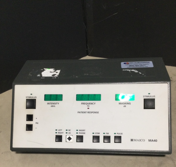 MAICO MA 40 PORTABLE AUTOMETER