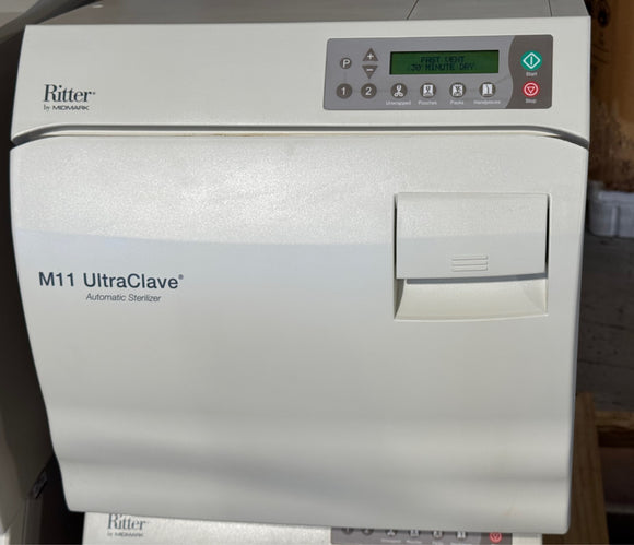 Midmark Ritter M11 Ultraclave Automatic Sterilizer M11-022 Total Cycle:216