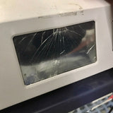 THERMO TSX505GA UNDERCOUNTER REFRIGERATOR CRACKED SCREEN