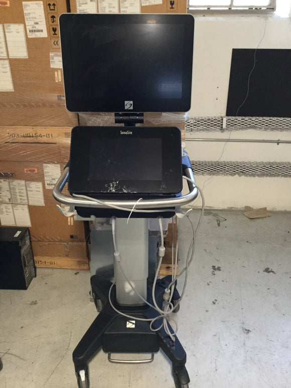 SONOSITE P19220-65 X-PORTE SYSTEM AND STAND INCLUDES X-PORTE MONITOR, CONTROL PA