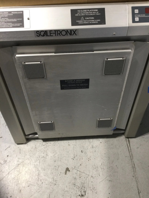 Scale Tronix Wheelchair Scale Stow-A-Weigh 880 Lbs 6202