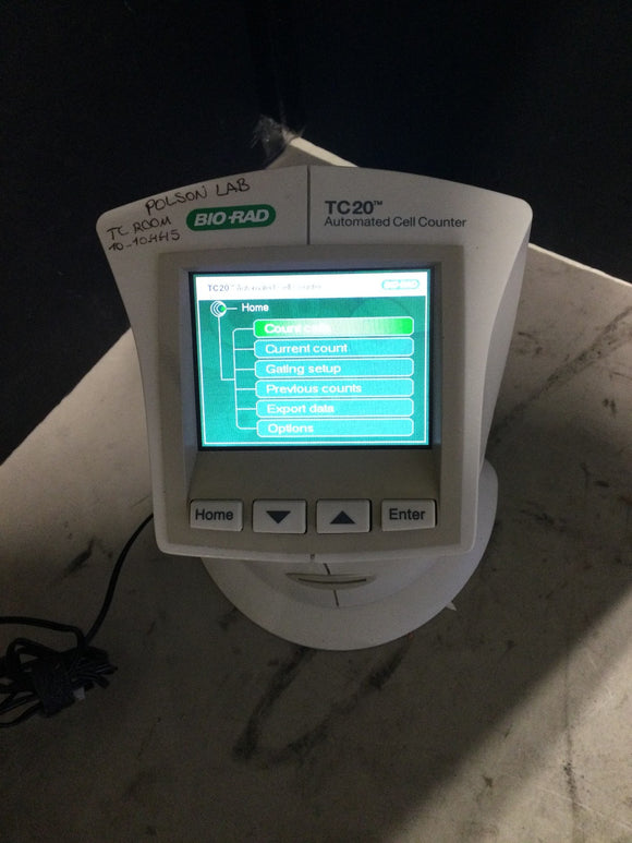 Bio-Rad TC20 Automated Cell Counter Auto-Focus Algorithm Viability Analysis w/AC
