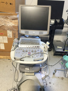 ZONARE Z.ONE SMARTCART DIAGNOSTIC ULTRASOUND SYSTEM INCLUDES TRANSDUCERS PRINTER