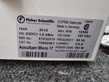 FISHER SCIENFTIFIC ACCUSPIN MICRO 17 CENTRIFUGE - FOR PARTS ONLY