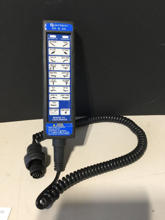SKYTRON 3502 EZ SLIDE REMOTE CONTROL