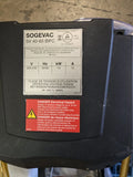 LEYBOLD SOGEVAC SV40 VACUUM PUMP UNABLE TO POWER TEST