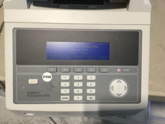 APPLIED BIOSYSTEMS N8050200 GENEAMP PCR SYSTEM 9700