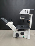 VWR 76317-470 Basic Inverted Trinocular Microscope Powers On