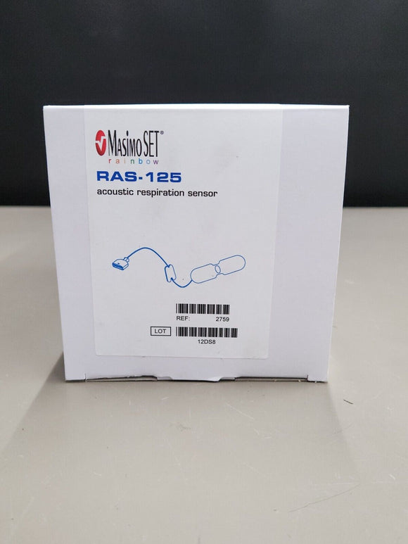 MASIMO RAS-125 ACOUSTIC RESPIRATION SENSOR 10 PER BOX